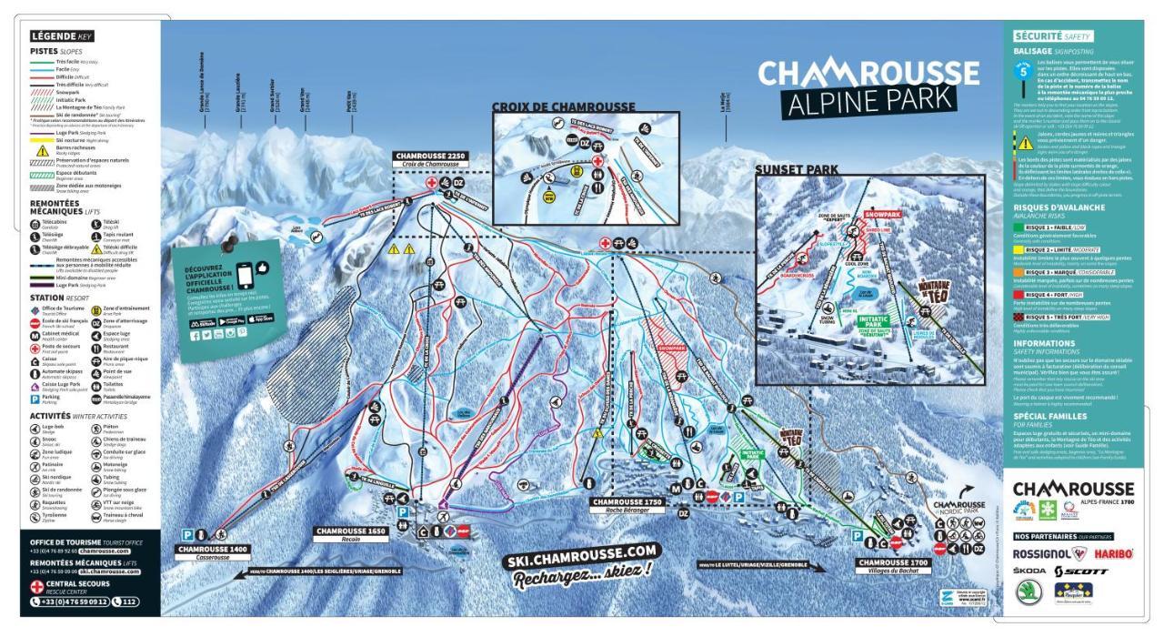 Ferienwohnung Meleze B *** Plein Sud Chamrousse Exterior foto